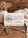 Sproul Homestead Gift Card