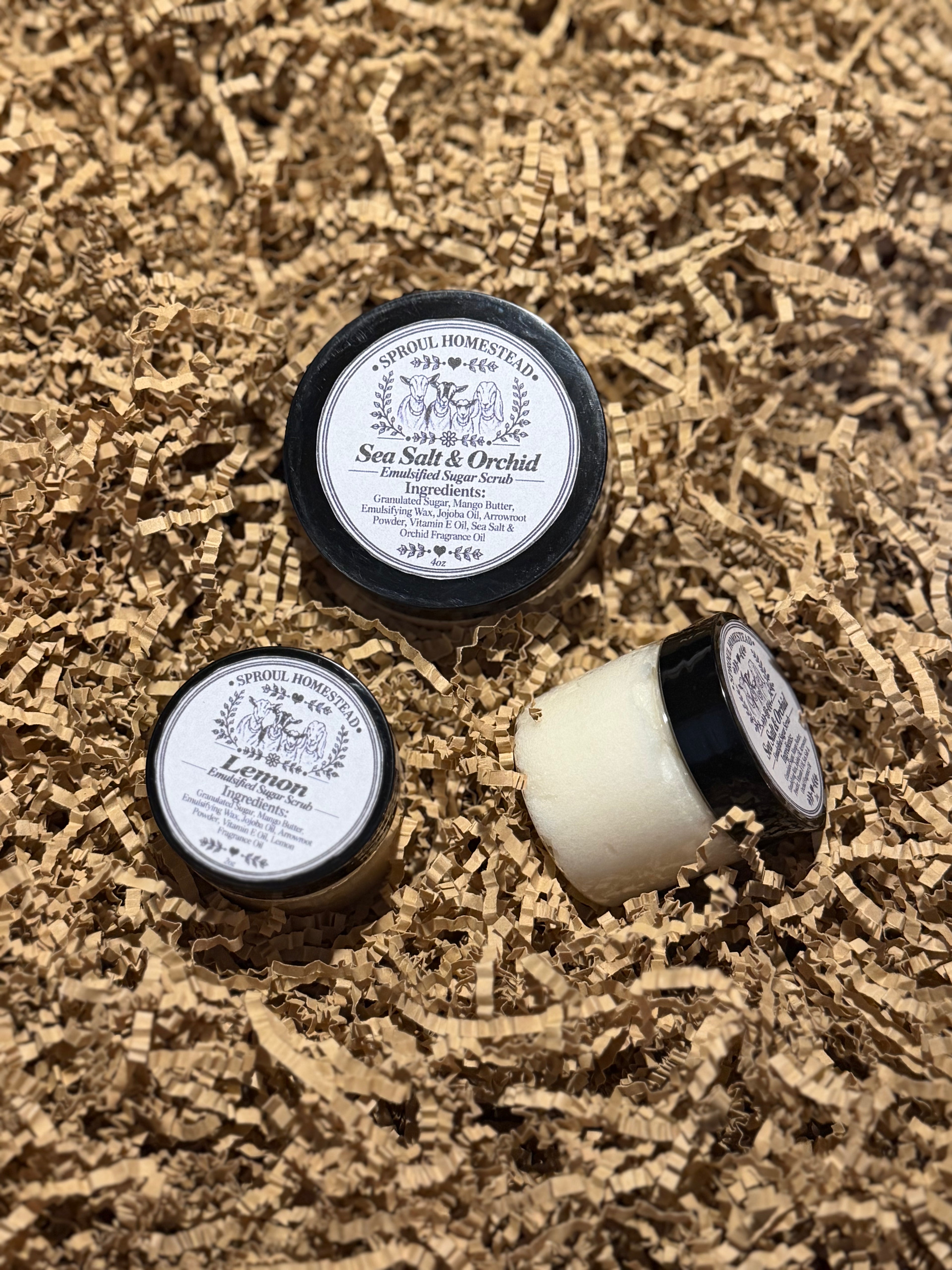 Emulsified Sugar Scrub