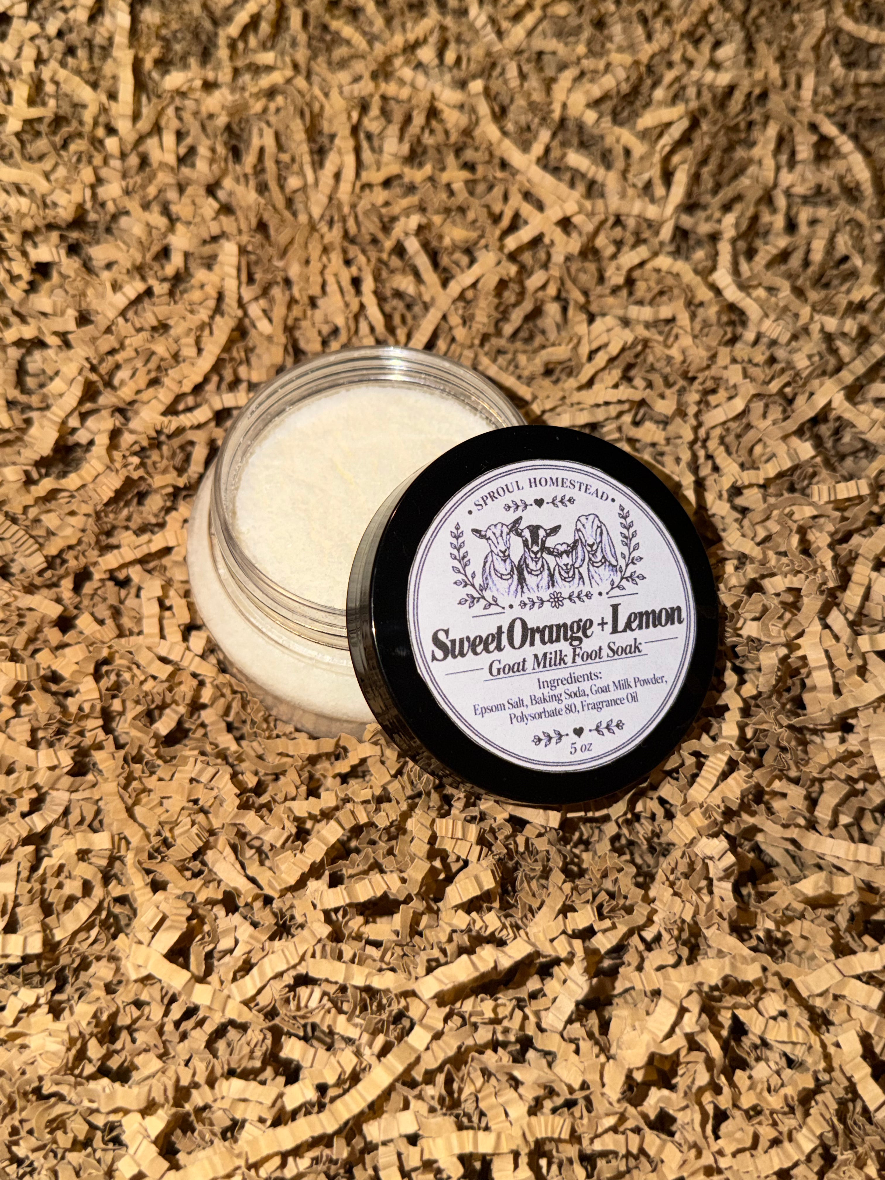 Goat Milk Foot Soak