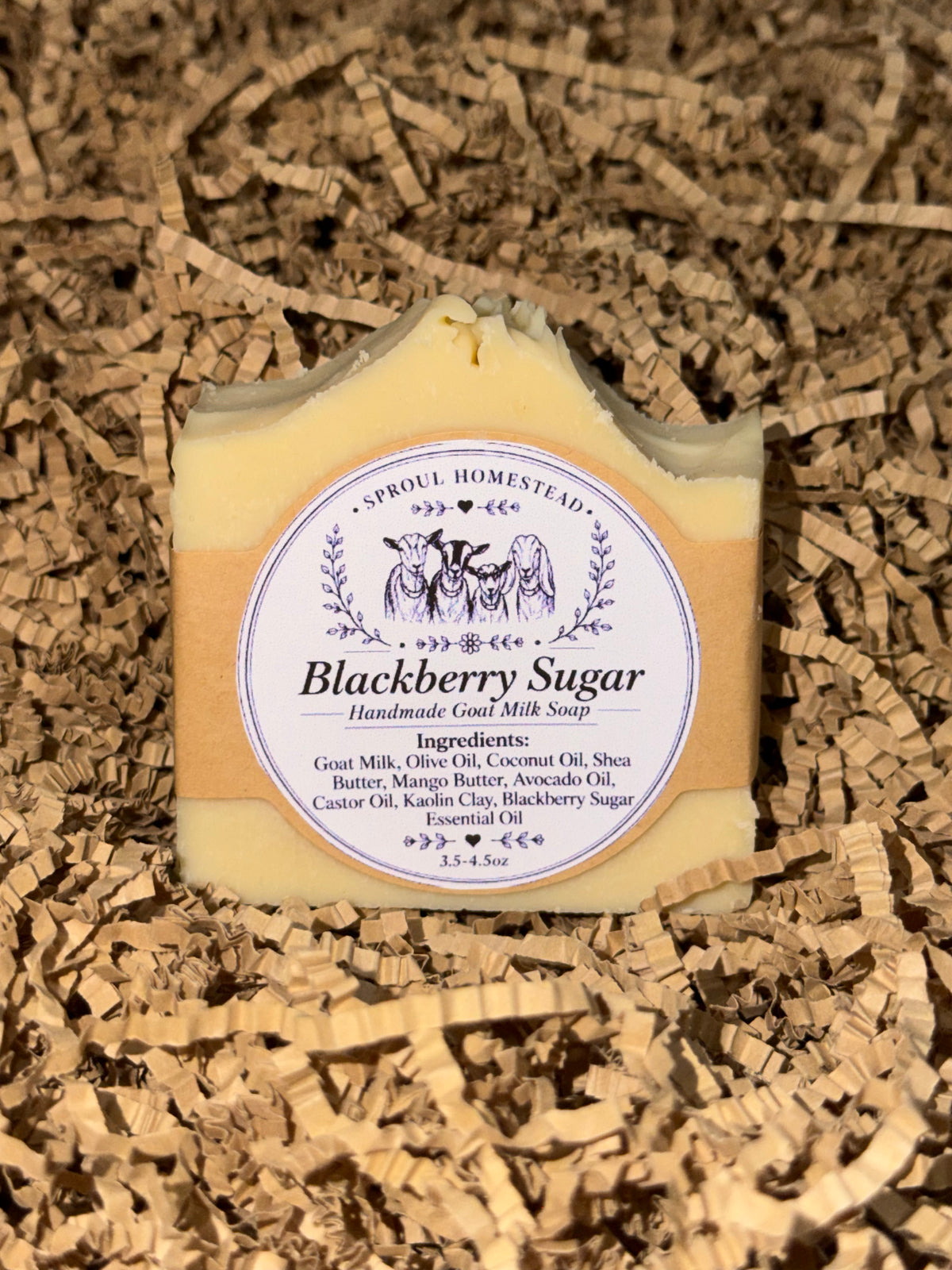 Blackberry Sugar Goat Milk Soap